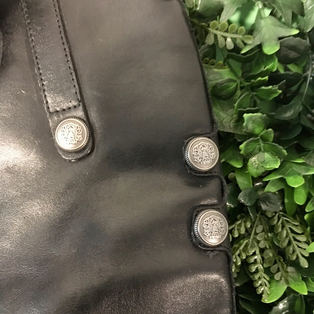 Arturo Chiang Black Leather Boots - Picture 6 of 10